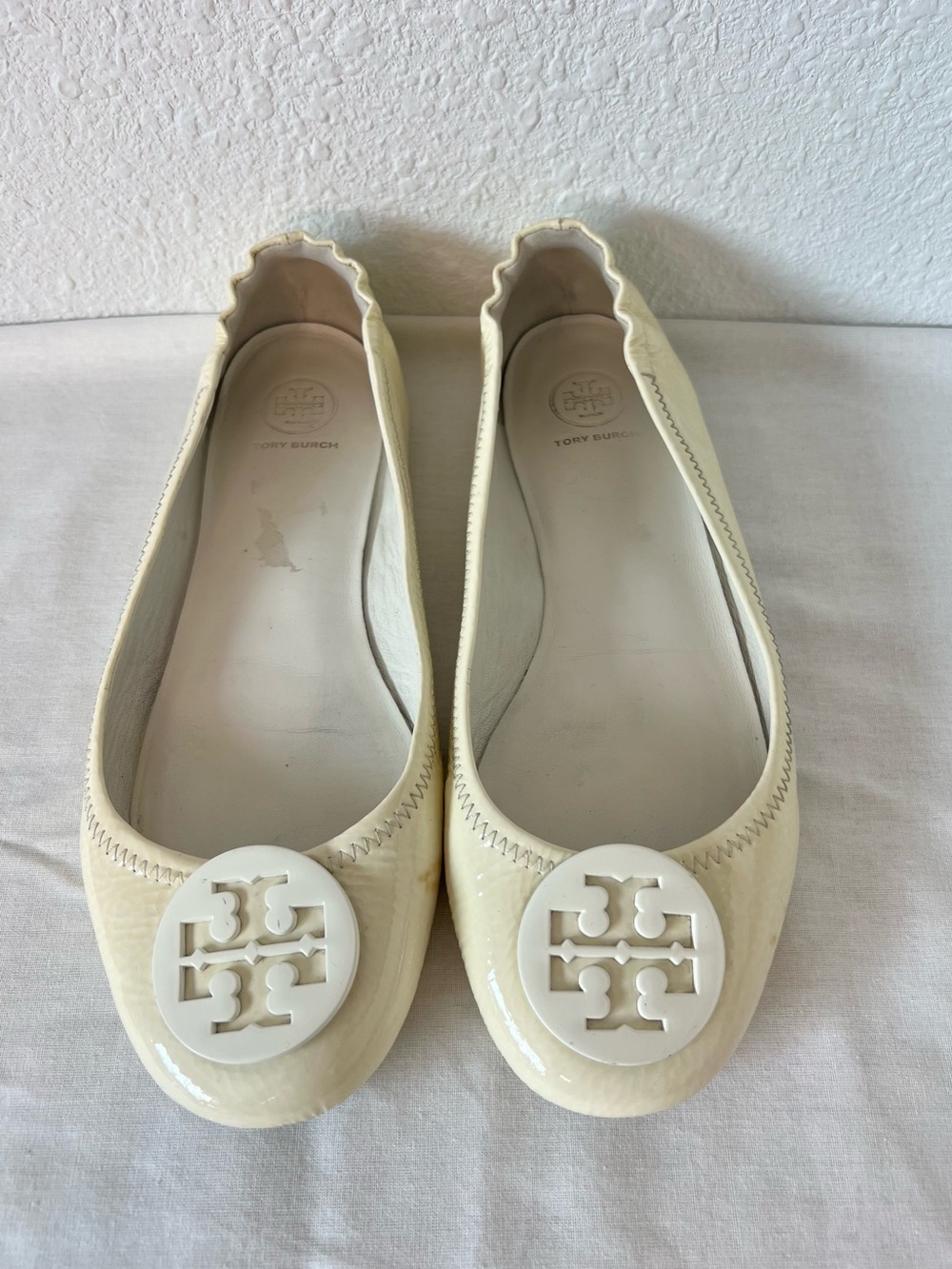 Tory Burch Minnie Patent Leather Travel Ballet Flat